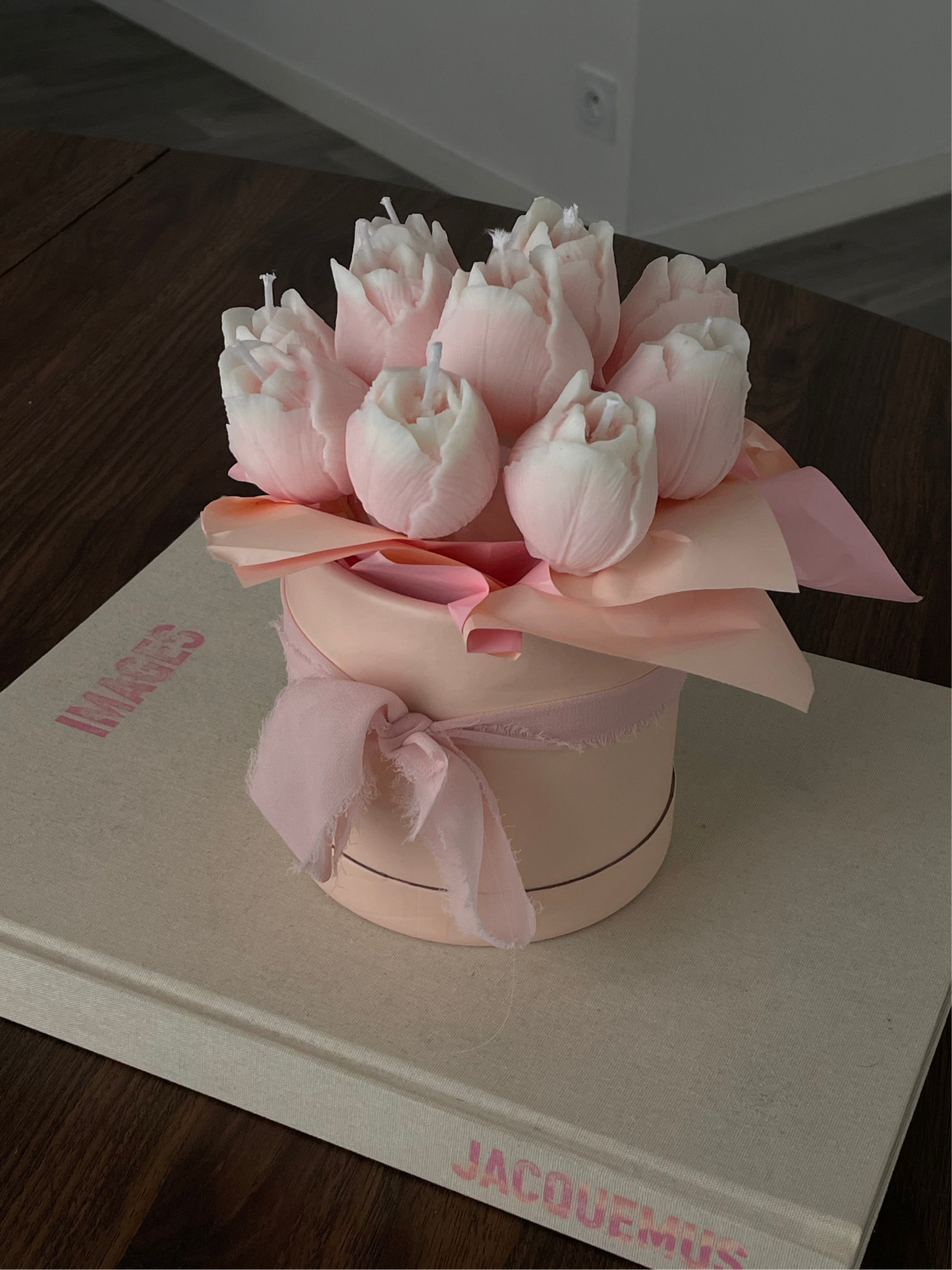 Box - Tulipes roses